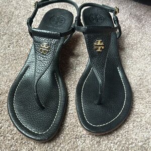 EUC Tory Burch leather sandals